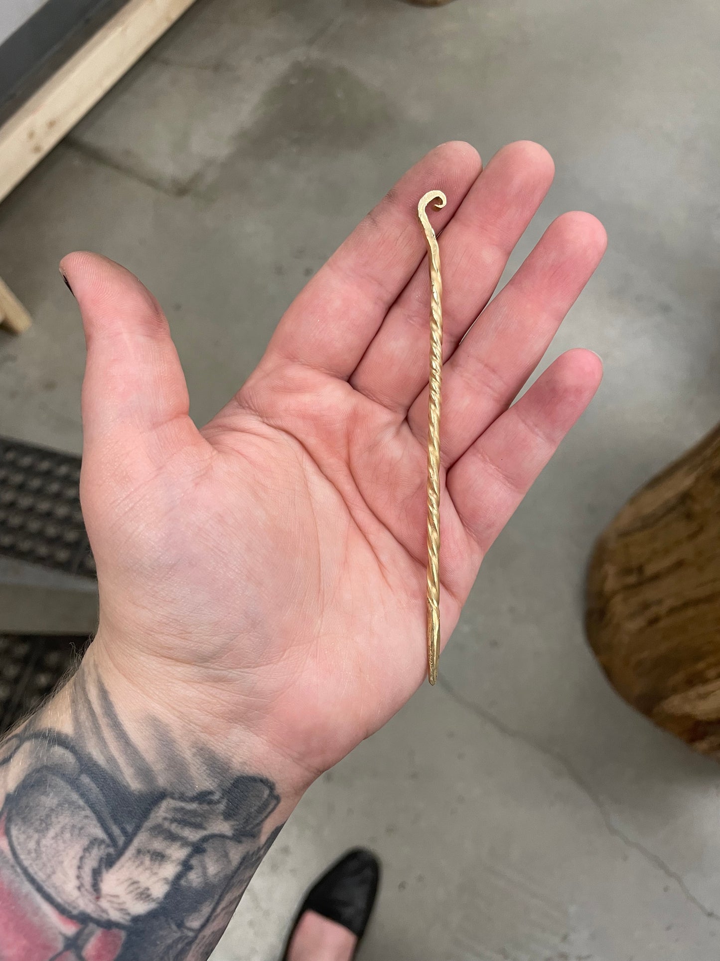 Hand-forged Hair Stick