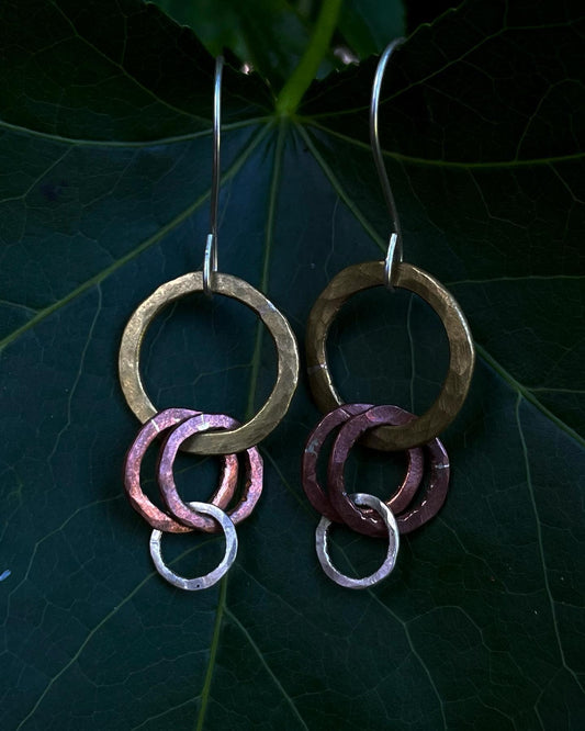 Hammered Hoops