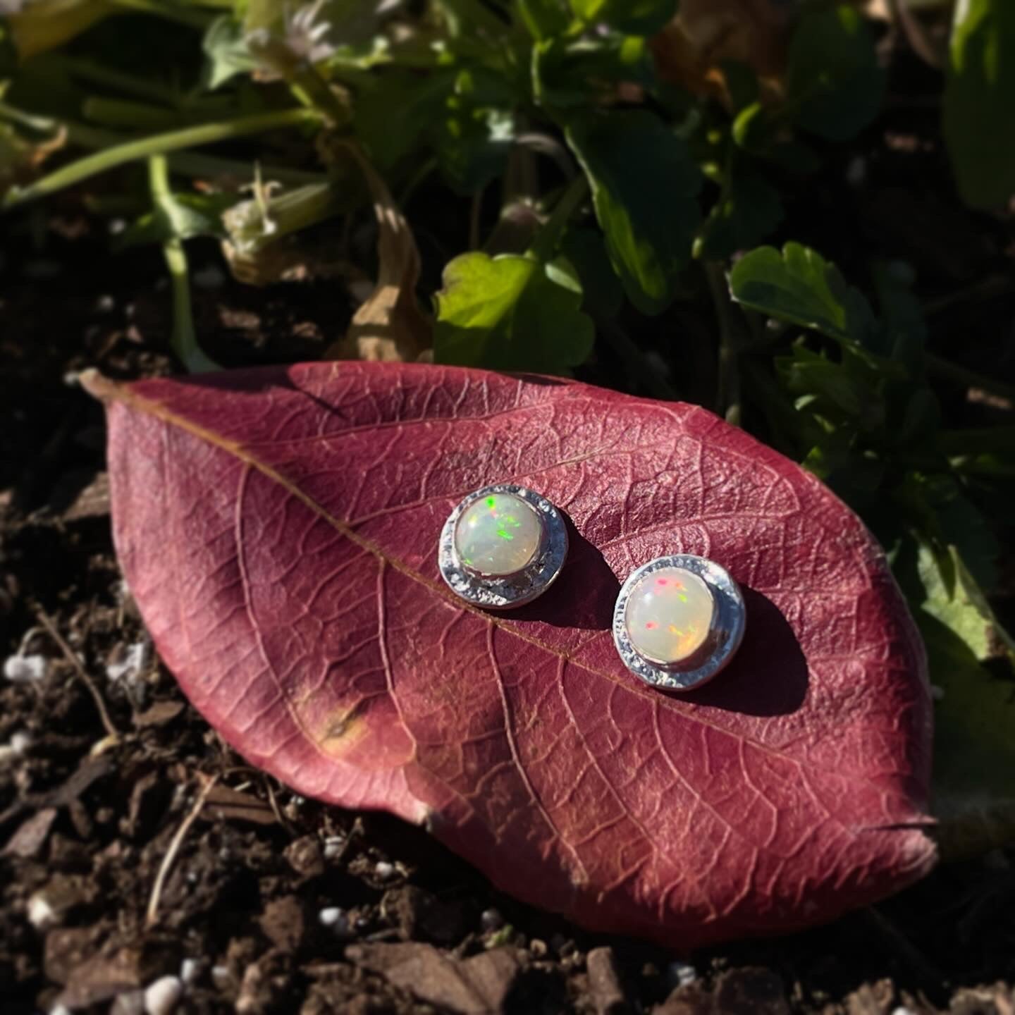 Opal Studs