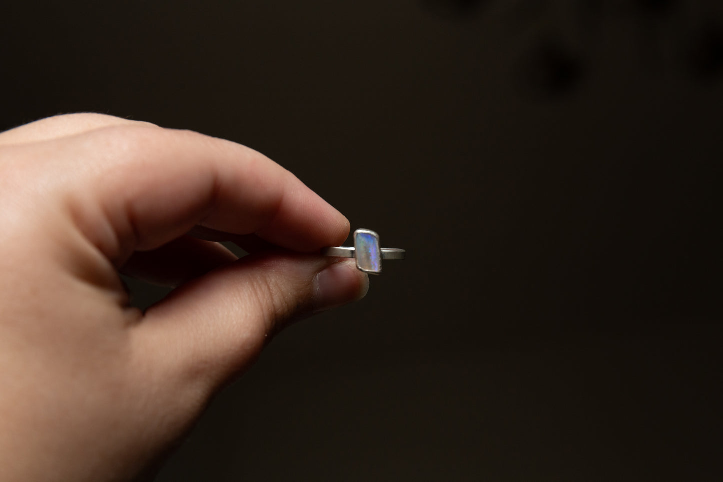 Aussie Opal Ring